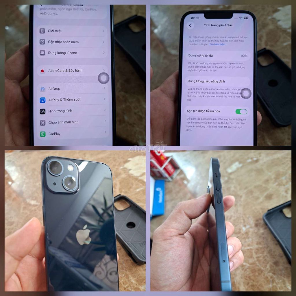 Apple iPhone 13 128GB Xám. Mua bán Máy tính bảng tại Quận Sơn Trà Đà Nẵng được đăng bởi Lam hình 1