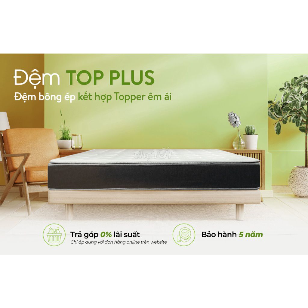 Thanh Lý Đệm Everon Top Plus 1.8mx2mx14. Mua bán Giường, chăn ga gối nệm tại Quận Hà Đông Hà Nội được đăng bởi Thang Phan hình 1