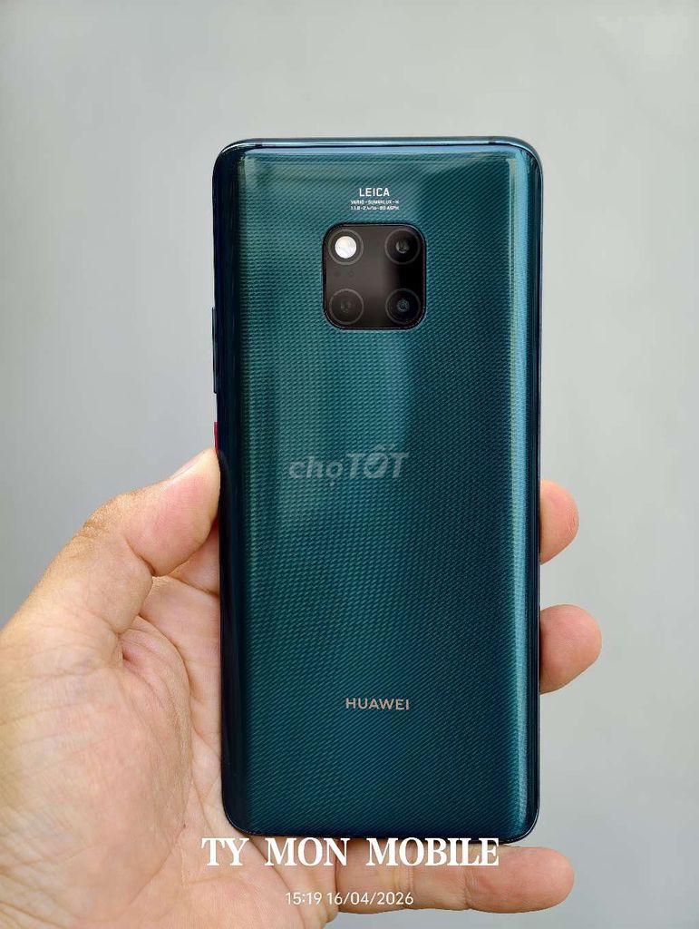 Huawei Mate 20 Pro 128GB Xanh. Mua bán Điện thoại tại Quận 5 Tp Hồ Chí Minh được đăng bởi TY  MON MOBILE hình 1