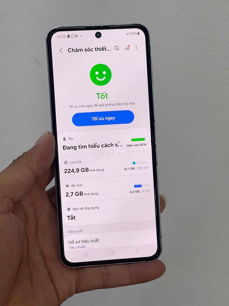 Samsung Galaxy Z Flip 5 8/256GB xanh mint. Mua bán Điện thoại tại Quận Bình Thạnh Tp Hồ Chí Minh được đăng bởi Nguyễn Phước Đăng Khoa hình 1