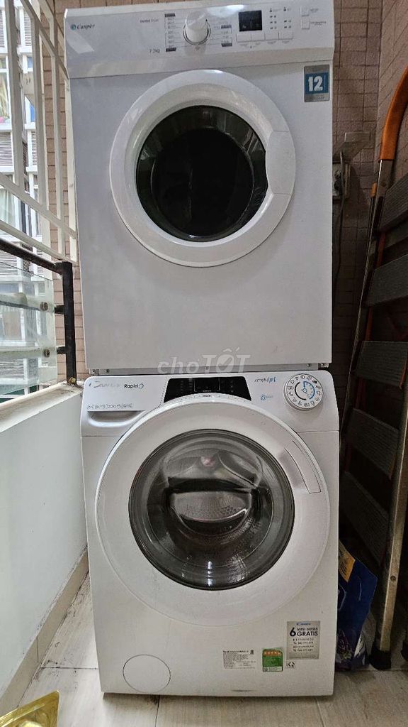 Cần bán 1 máy giặt và 1 máy sấy