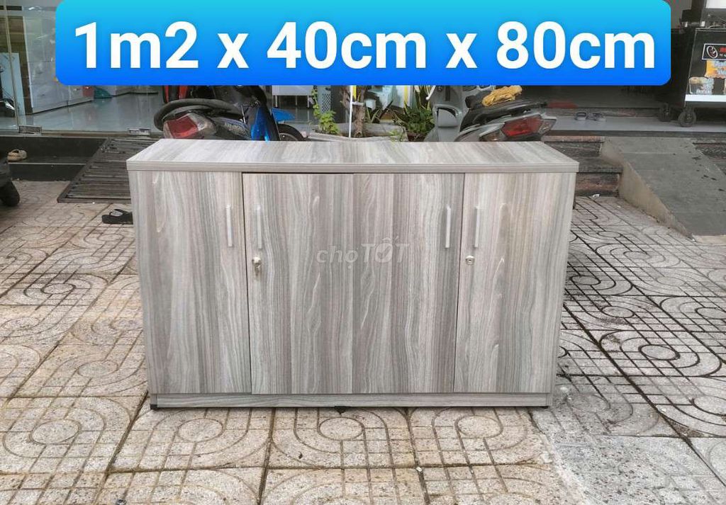 Tủ 4 cánh # tủ văn phòng # tủ đa năng 1m2