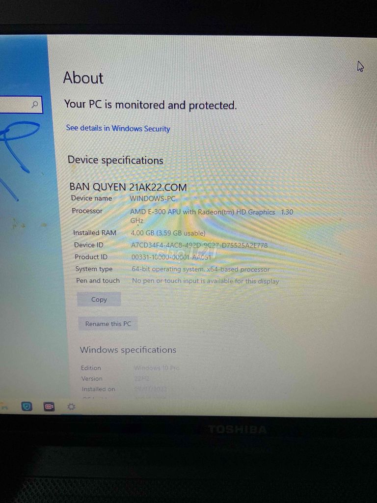 Toshiba Satellite C655D-S6104. Mua bán Laptop tại Quận Gò Vấp Tp Hồ Chí Minh được đăng bởi phung trong thong hình 1