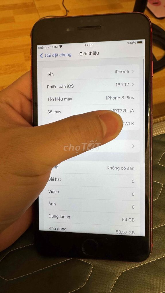 iphone 8 plus. Mua bán Điện thoại tại Quận Bắc Từ Liêm Hà Nội được đăng bởi Đức hình 1