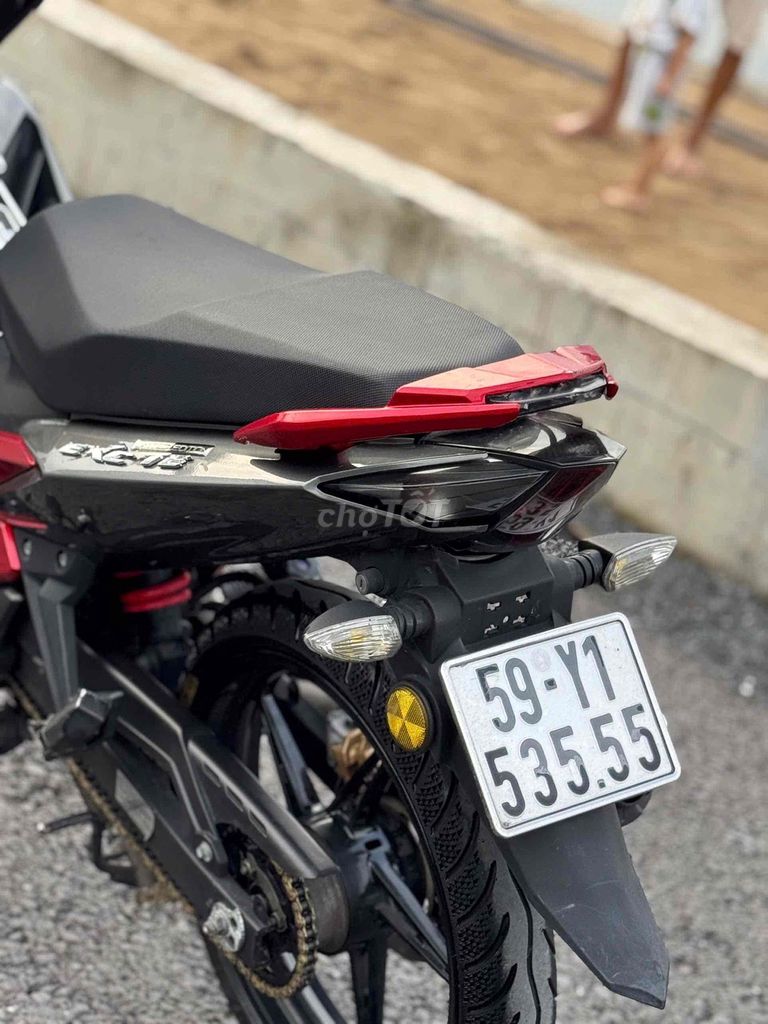 Yamaha Exciter 135 LC2014 Đỏ bạc dọn mới máy 57kck. Mua bán Xe máy tại Quận Gò Vấp Tp Hồ Chí Minh được đăng bởi CHXM 86 chuyên bán xe trả góp hình 3