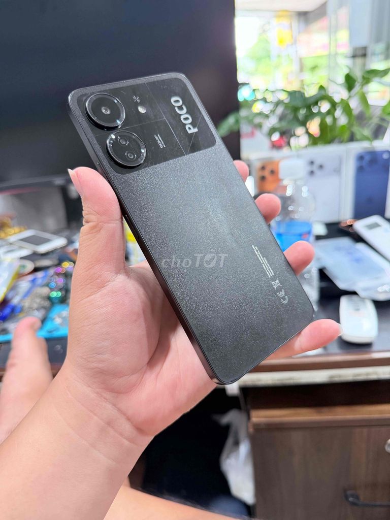 POCO C65 6GB/128GB Đen zin bán hay gl đt bù trừ. Mua bán Điện thoại tại Thành phố Biên Hòa Đồng Nai được đăng bởi HUNG  hình 1