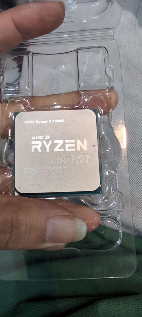CPU AMD Ryzen 3 2200G 4 nhân 4 luồng. Mua bán Linh kiện (RAM, Card...) tại Quận Phú Nhuận Tp Hồ Chí Minh được đăng bởi Ngọc Đình hình 1