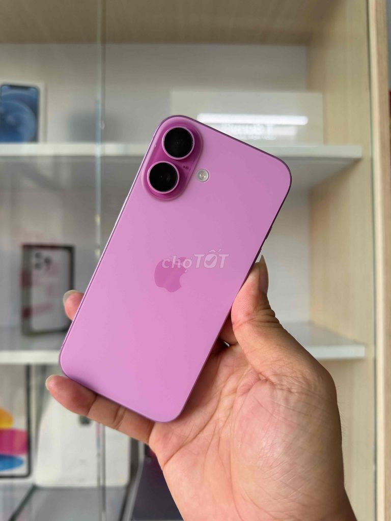 iPhone 16 128GB Hồng QT MỸ ZIN ÁP ĐẸP 97%. Mua bán Điện thoại tại Thành phố Cà Mau Cà Mau được đăng bởi NHAN APPLE hình 1