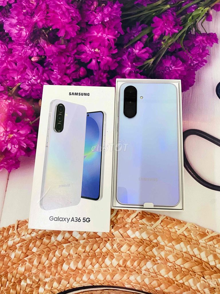 Samsung Galaxy A36 5G 8GB/256GB Tím Like new. Mua bán Điện thoại tại Thành phố Huế Thừa Thiên Huế được đăng bởi Chuyên Hàng Công Ty hình 1