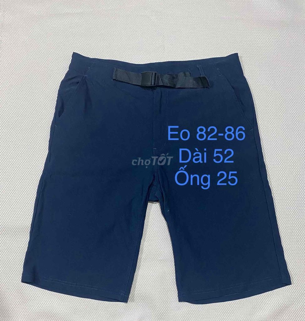 Short Nhật xanh than 32 co giãn