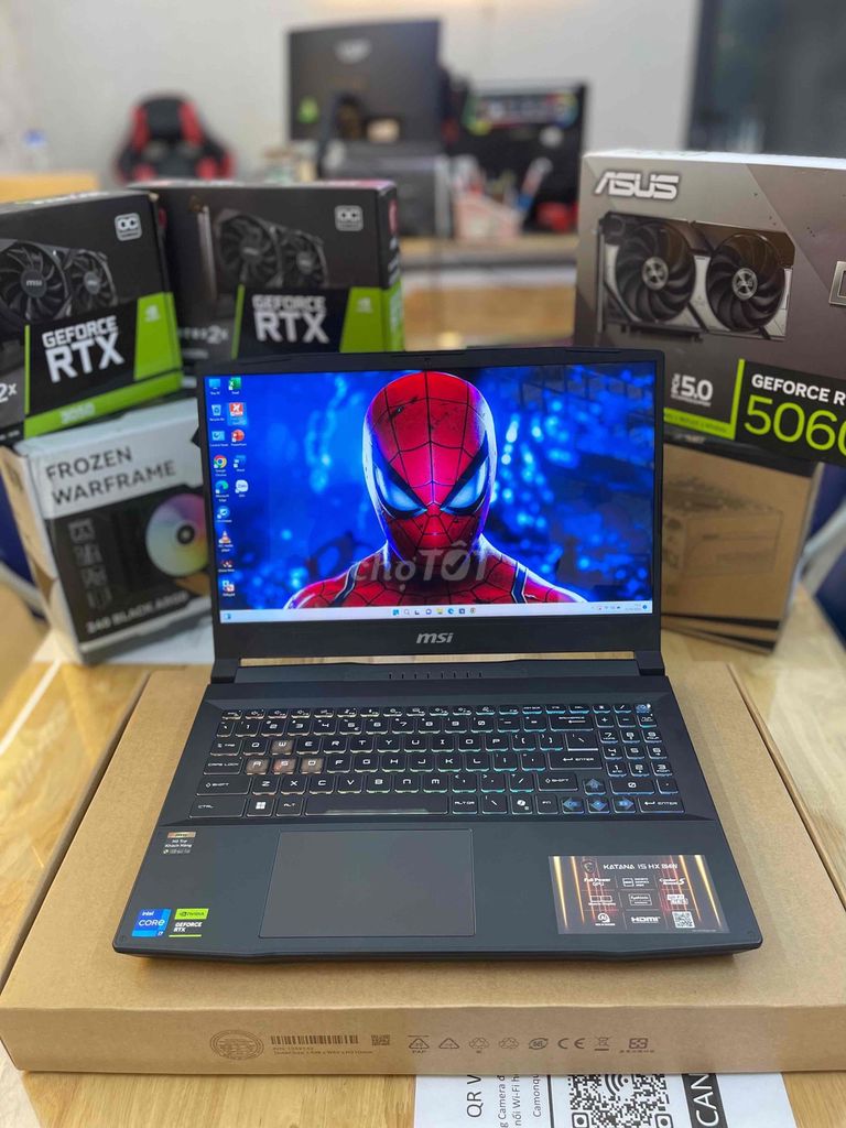 MSI Katana 15 B14WEK I7-14650HX/32G/512G/RTX 5050. Mua bán Laptop tại Quận Ninh Kiều Cần Thơ được đăng bởi mua bán laptop Thành Võ Cần Thơ hình 1