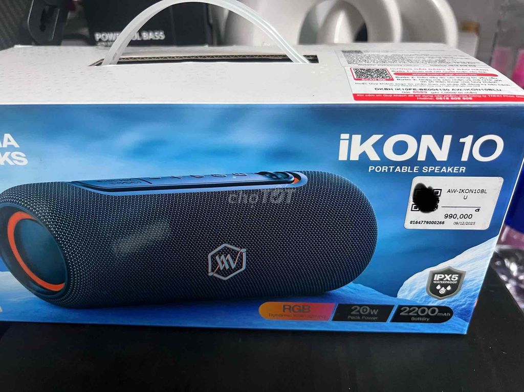 Loa Bluetooth Alpha Works AW-IKON10 Mới Khui Test. Mua bán Tivi, Âm thanh tại Quận 7 Tp Hồ Chí Minh được đăng bởi Nguyễn Dương hình 1
