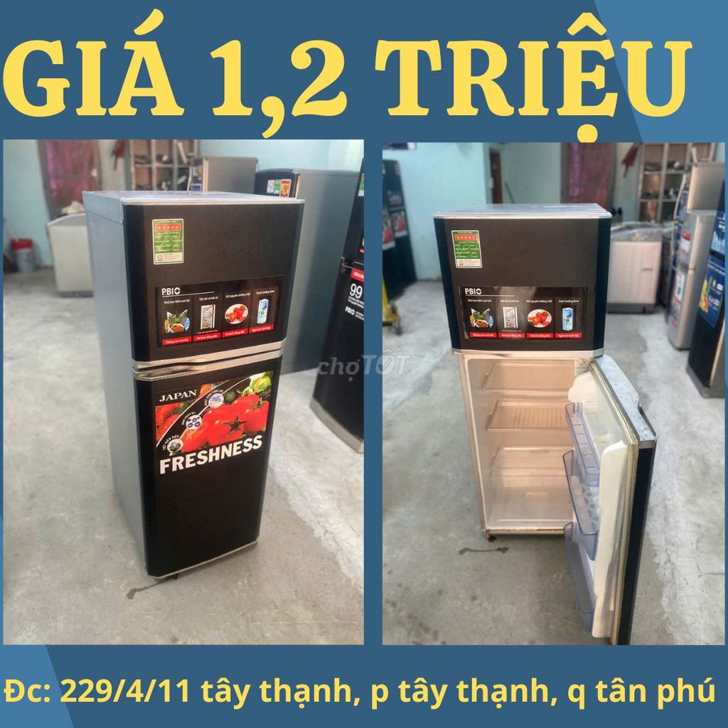 🌟THANH LÝ TỦ TOSHIBA 150L CÒN MỚI, GIÁ 1,2 TRIỆU🌟