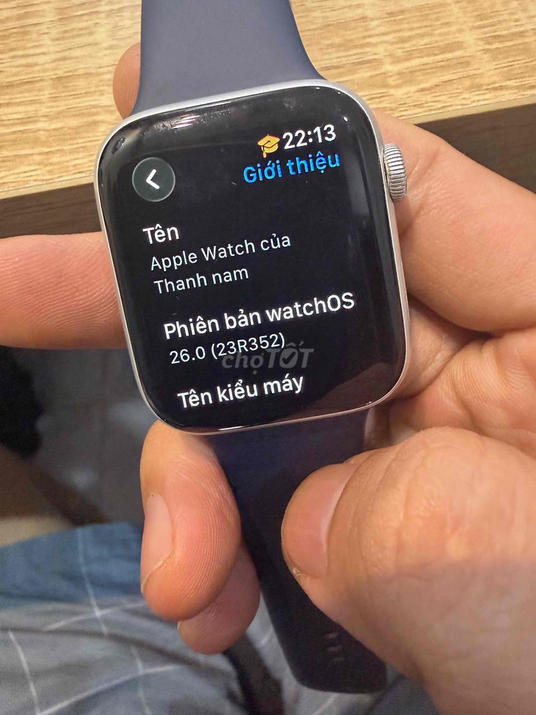 Apple Watch Series 6 GPS + Cellular Bạc 44mm. Mua bán Thiết bị đeo thông minh tại Quận Phú Nhuận Tp Hồ Chí Minh được đăng bởi Thanh nam hình 1