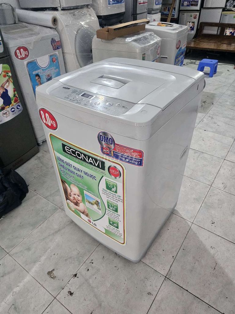 Máy giặt LG 8,0kg , bảo hành 3 tháng