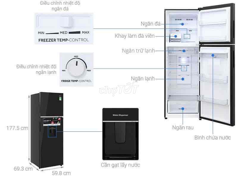 trả góp bao nợ xấu. Mua bán Tủ lạnh tại Quận Tân Phú Tp Hồ Chí Minh được đăng bởi nguyễn thị hon hình 1