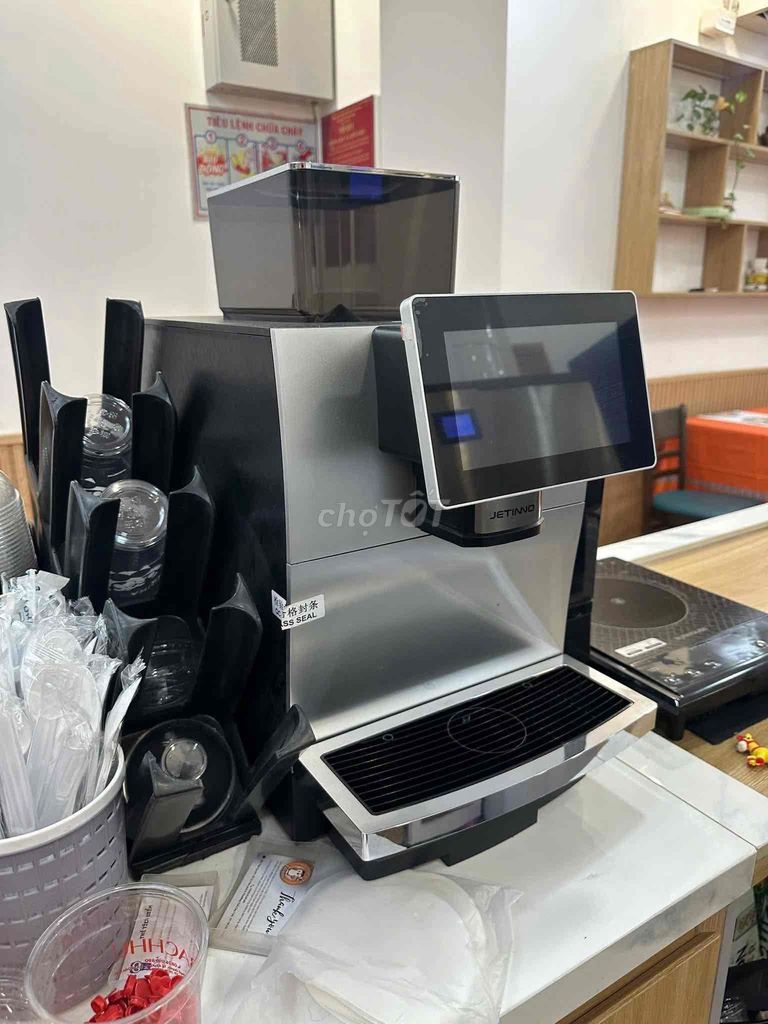 Máy pha cà phê JL-30 Bạc, Đen 1700W rất mới. Mua bán Bếp, lò, đồ điện nhà bếp tại Huyện Bến Lức Long An được đăng bởi vickky hình 1