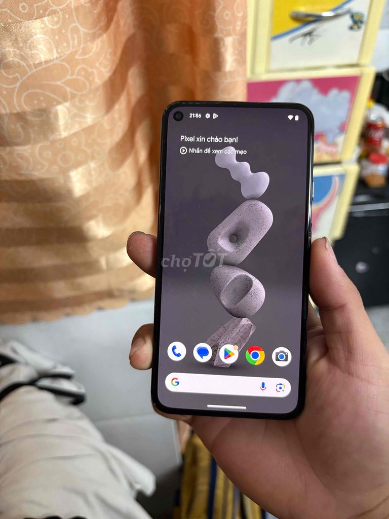 Google Pixel 5 Đen Đã qua sử dụng. Mua bán Điện thoại tại Quận 4 Tp Hồ Chí Minh được đăng bởi Robert hình 1