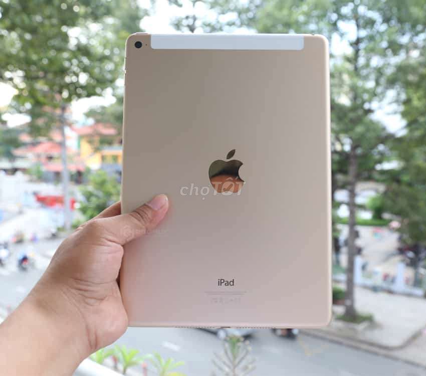 IPAD AIR 2 GOLD 64GB 4G. Mua bán Máy tính bảng tại Thành phố Phan Rang-Tháp Chàm Ninh Thuận được đăng bởi Điện thoại Giá Kho Ninh Thuận  hình 1