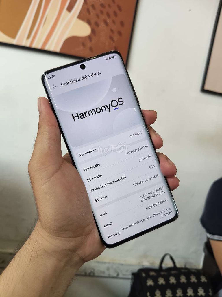 Huawei P50 Pro 256GB. Mua bán Điện thoại tại Thành phố Thuận An Bình Dương được đăng bởi MB hình 1
