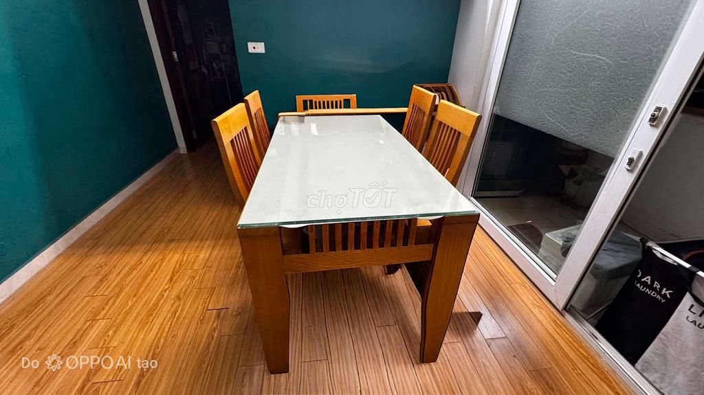 Bán bộ bàn ghế ăn gỗ sồi Nga loại 6 ghế giá rẻ. Mua bán Bàn ghế tại Quận Hoàng Mai Hà Nội được đăng bởi Trần Nhị hình 1