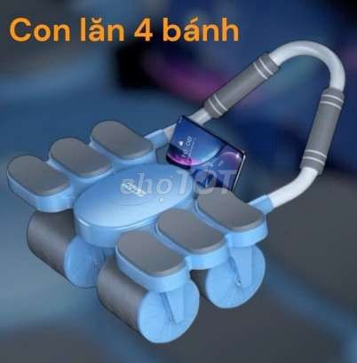 Con lăn tập cơ bụng 4 bánh trợ lực T06