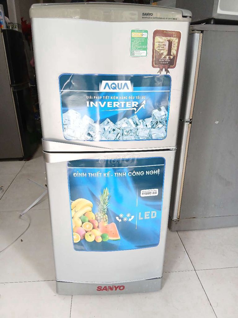 Tủ lạnh Sanyo 123L  Không đóng tuyết,lạnh ok. Mua bán Tủ lạnh tại Thành phố Thuận An Bình Dương được đăng bởi Huy Hoàng hình 1