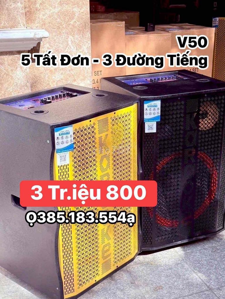 Xã Kho Thanh Lý Loa karaoke V50. Mua bán Tivi, Âm thanh tại Thành phố Thuận An Bình Dương được đăng bởi Kho Thanh Lý Loa Kéo hình 1