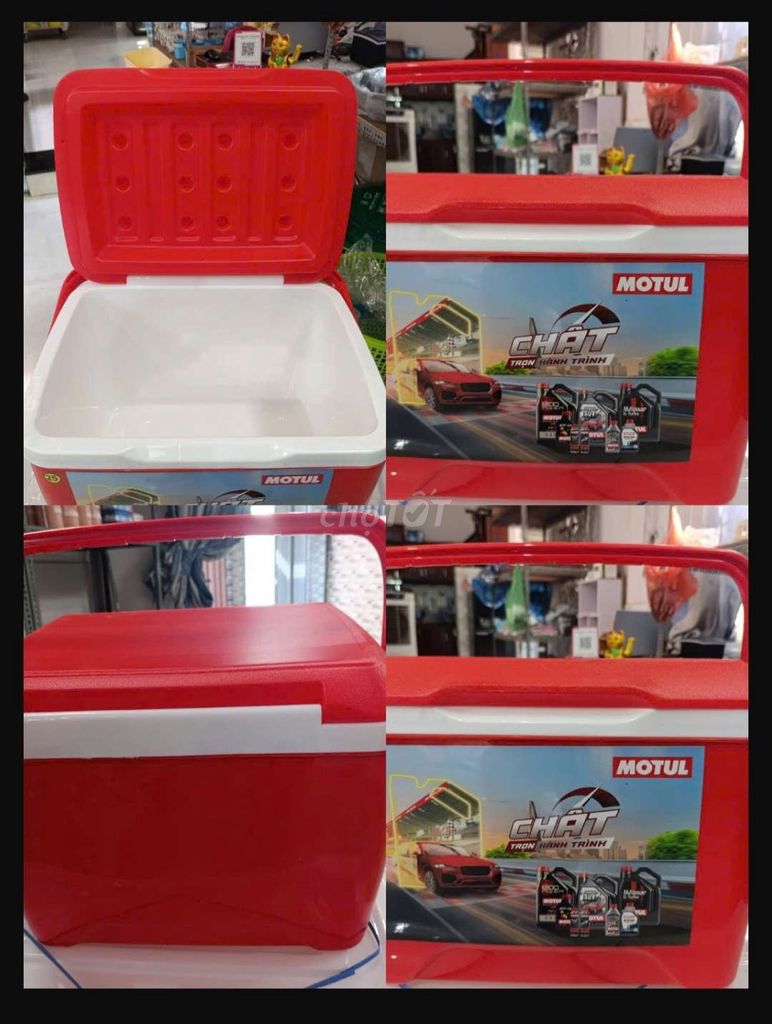 Thùng đá giữ nhiệt Motul 25 lít. Mua bán Dụng cụ nhà bếp tại Quận Thanh Khê Đà Nẵng được đăng bởi Gia Dụng Thủy Lê hình 1