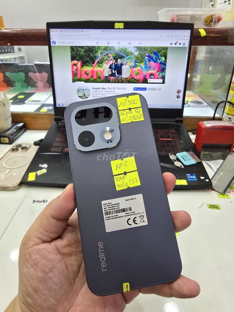 Realme 16 Pro 5G - bh_30/04/2027. Mua bán Điện thoại tại Thành phố Long Xuyên An Giang được đăng bởi Facebook Cầm Đồ Thúy Vân hình 1