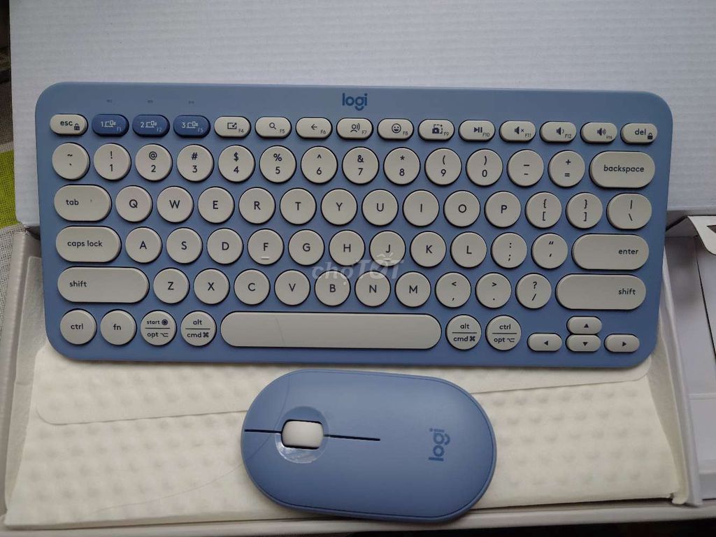 Combo bàn phím chuột Logitech Pebble 2 K380s Xanh. Mua bán Phụ kiện (Màn hình, Chuột...) tại Quận Thốt Nốt Cần Thơ được đăng bởi Phương hình 1