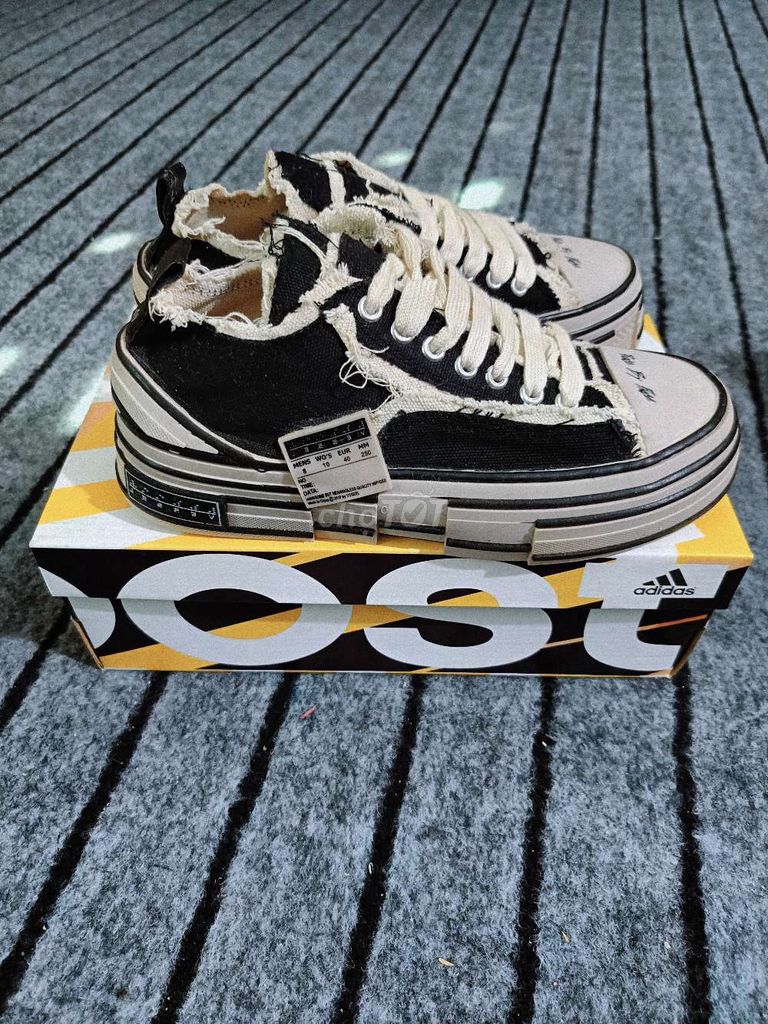 [Bán lại] Giày Adidas Xvessel Đen trắng Size 39. Mua bán Giày dép tại Huyện Hải Hậu Nam Định được đăng bởi Đạt  hình 1