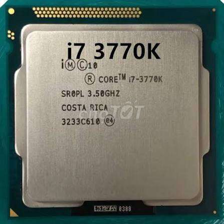 CPU Intel Core i7-3770K 4 nhân 8 luồng. Mua bán Máy tính để bàn tại Huyện U Minh Thượng Kiên Giang được đăng bởi Dương Hoàng Hà hình 1