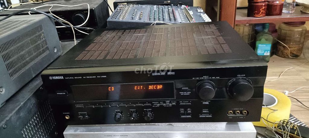 Amply Yamaha RX-V595 Đen. Mua bán Tivi, Âm thanh tại Huyện Đông Anh Hà Nội được đăng bởi  ANH ĐIỀU CHUYÊN NHÀ ĐẤT ĐẸP ĐÔNG ANH HN hình 1