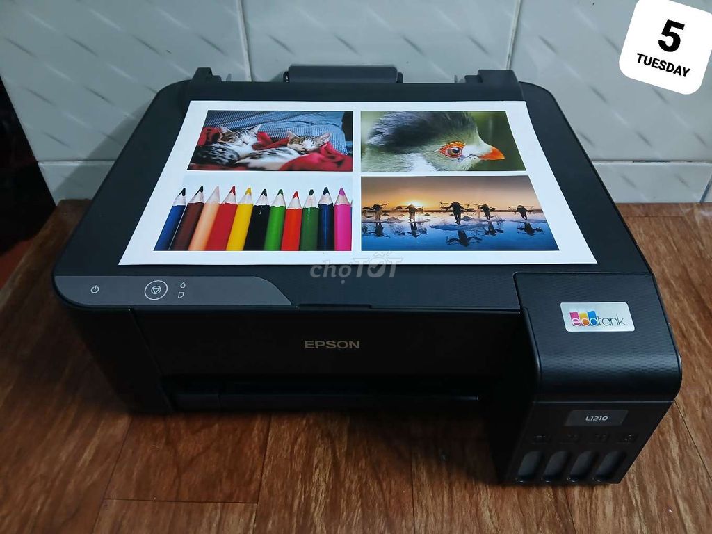 Máy in phun màu Epson L1210. Mua bán Đồ dùng văn phòng tại Quận Bình Tân Tp Hồ Chí Minh được đăng bởi Tuấn Anh hình 1