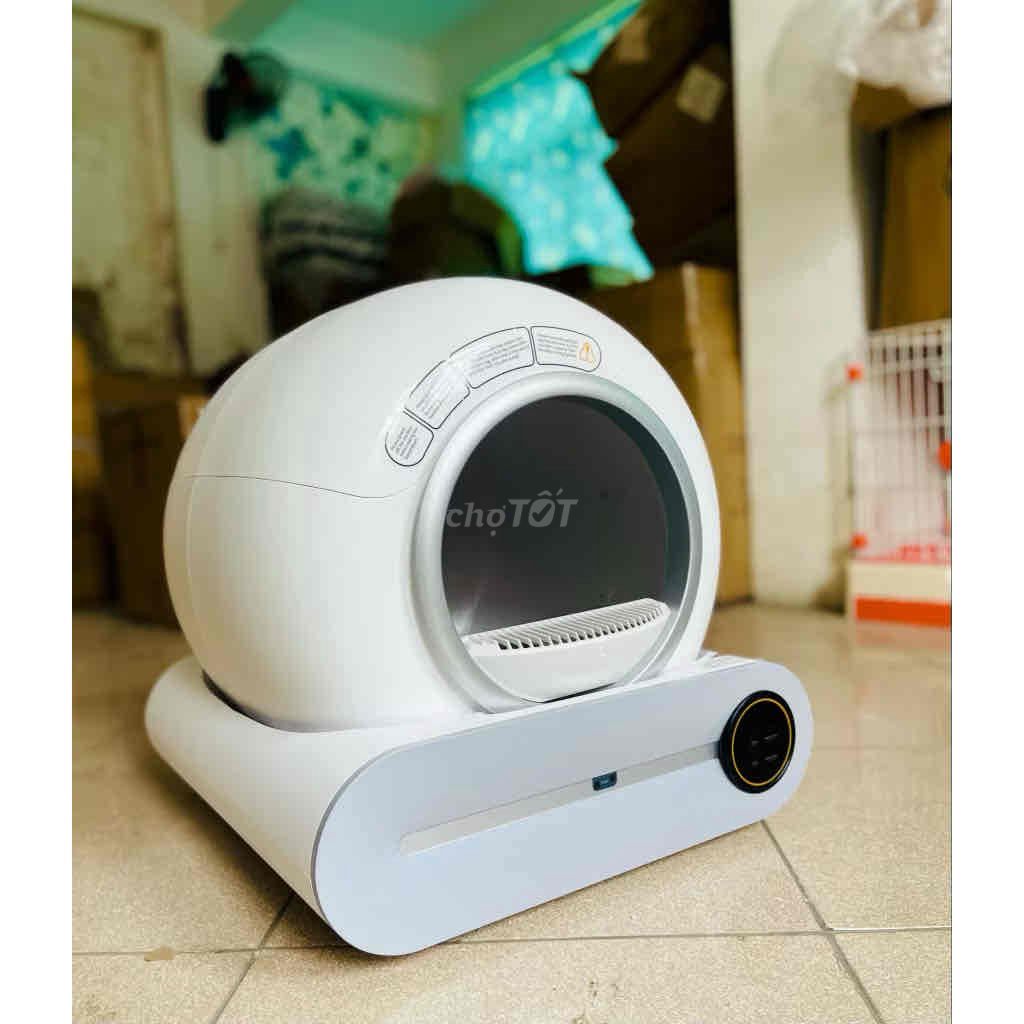 Chậu Cát Mèo Tự Động. Mua bán Phụ kiện, Thức ăn, Dịch vụ tại Quận Hồng Bàng Hải Phòng được đăng bởi Cún  hình 1