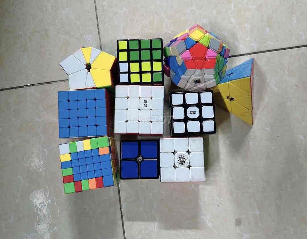 COMBO Rubik Biến thể 3x3 4x4 5x5 6x6. Mua bán Sở thích khác tại Huyện Hòa Vang Đà Nẵng được đăng bởi Phạm Tấn Anh Kiệt hình 1