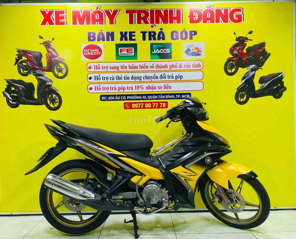 Yamaha Exciter 135 hỗ trợ góp trả 1tr nhận xe