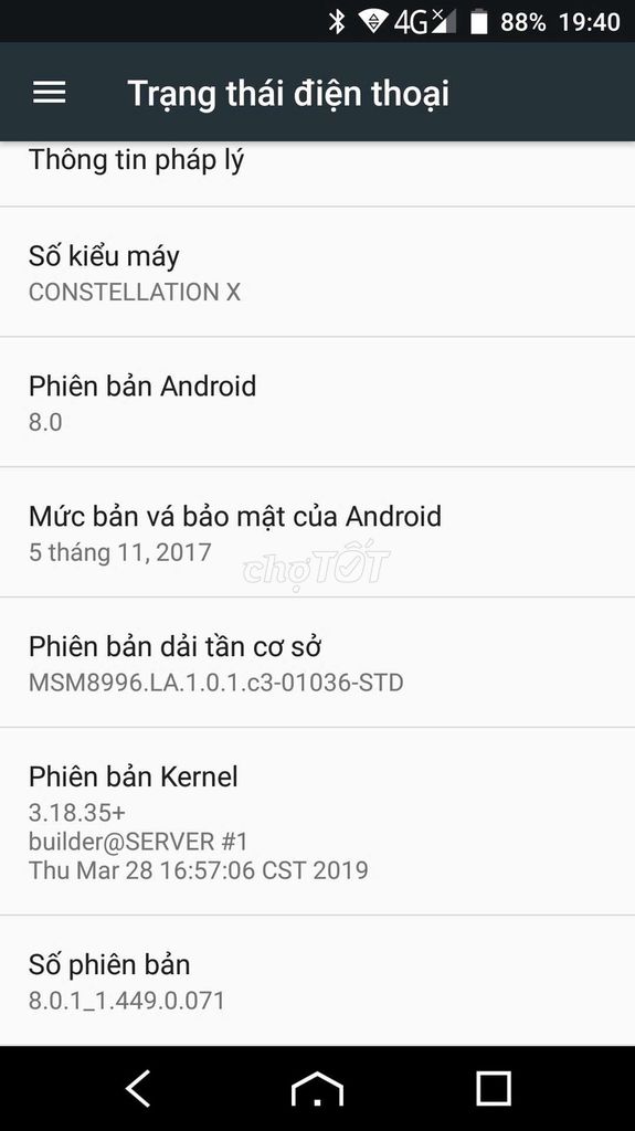 Vertu Constellation X 2017 Giao Lưu GL. Mua bán Điện thoại tại Thành phố Thủ Đức Tp Hồ Chí Minh được đăng bởi Kẹo hình 7