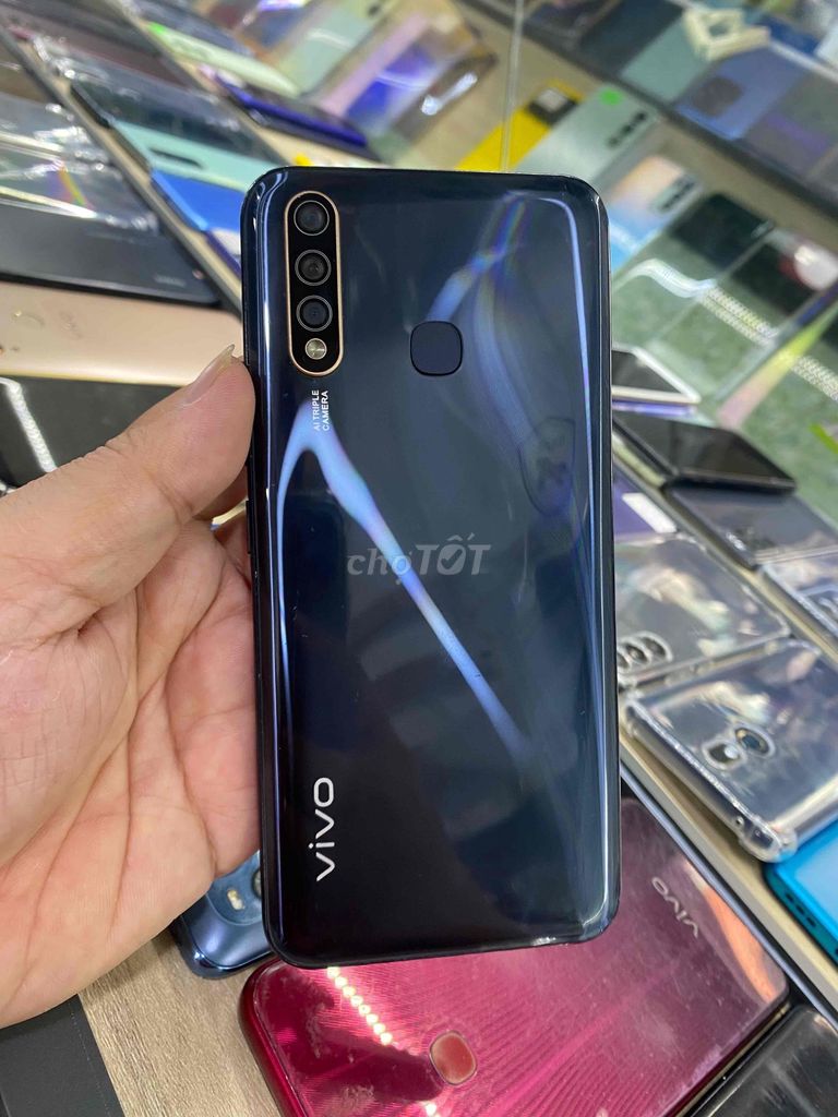 Vivo Y19 128GB Đen. Mua bán Điện thoại tại Thành phố Bến Tre Bến Tre được đăng bởi Điện thoại Bến Tre giá rẻ hình 1