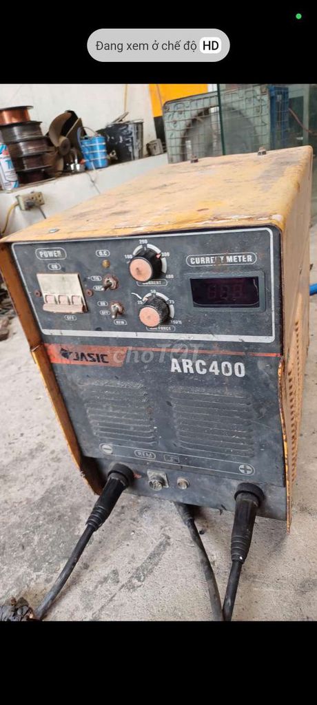 Máy hàn que Jasic ARC-400 Vàng. Mua bán Đồ chuyên dụng, Giống nuôi trồng tại Quận Ninh Kiều Cần Thơ được đăng bởi Lâm Quốc Trung  hình 1