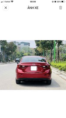 Mazda 3 Đỏ Sedan 2018 - Odo 120.000km