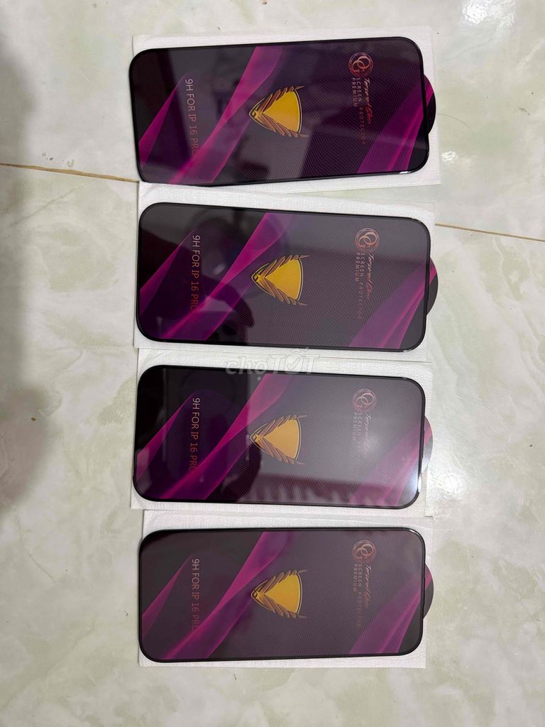 cường lực OG iphone 16 pro. Mua bán Phụ kiện (Màn hình, Chuột...) tại Thành phố Bến Tre Bến Tre được đăng bởi Minh Kha hình 1