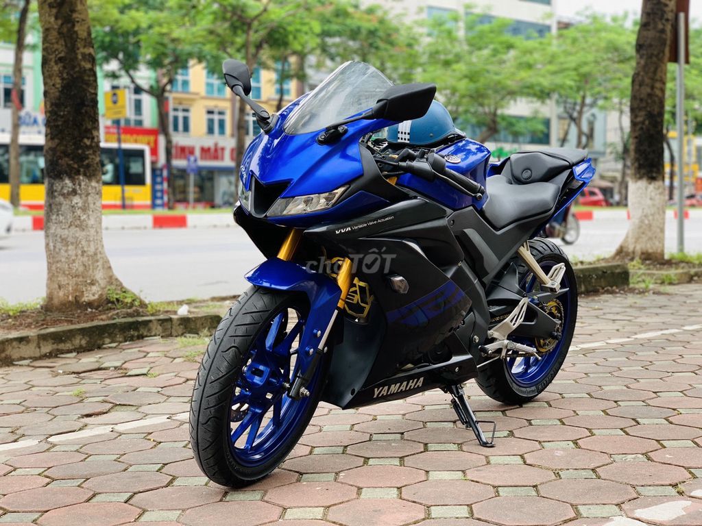 Yamaha R15 V3 Xanh Đen Bản Mới 2023 Biển29 Xe Nhập. Mua bán Xe máy tại Quận Nam Từ Liêm Hà Nội được đăng bởi Trí Thành hình 3