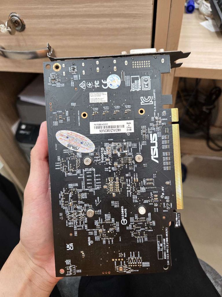 Card đồ họa ASUS RX550 4GB Đã dùng. Mua bán Linh kiện (RAM, Card...) tại Huyện Yên Mỹ Hưng Yên được đăng bởi Trình hình 1