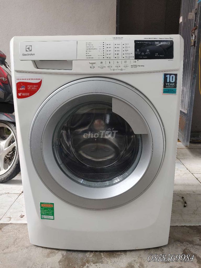 Máy giặt 8kg electrolux cửa ngang giá 3.4tr. Mua bán Máy giặt tại Quận Hà Đông Hà Nội được đăng bởi tuấn anh hình 1