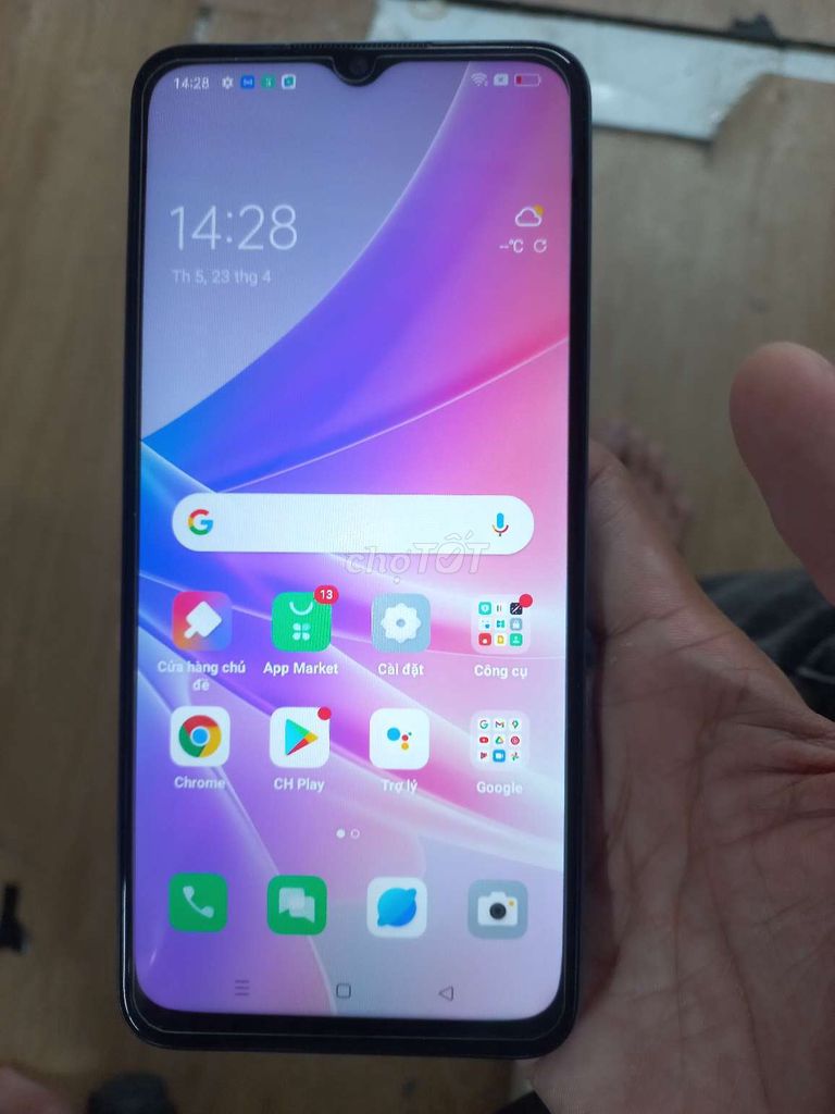 OPPO A77 5G 256GB Xanh. Mua bán Điện thoại tại Quận Sơn Trà Đà Nẵng được đăng bởi Le dang lam hình 1