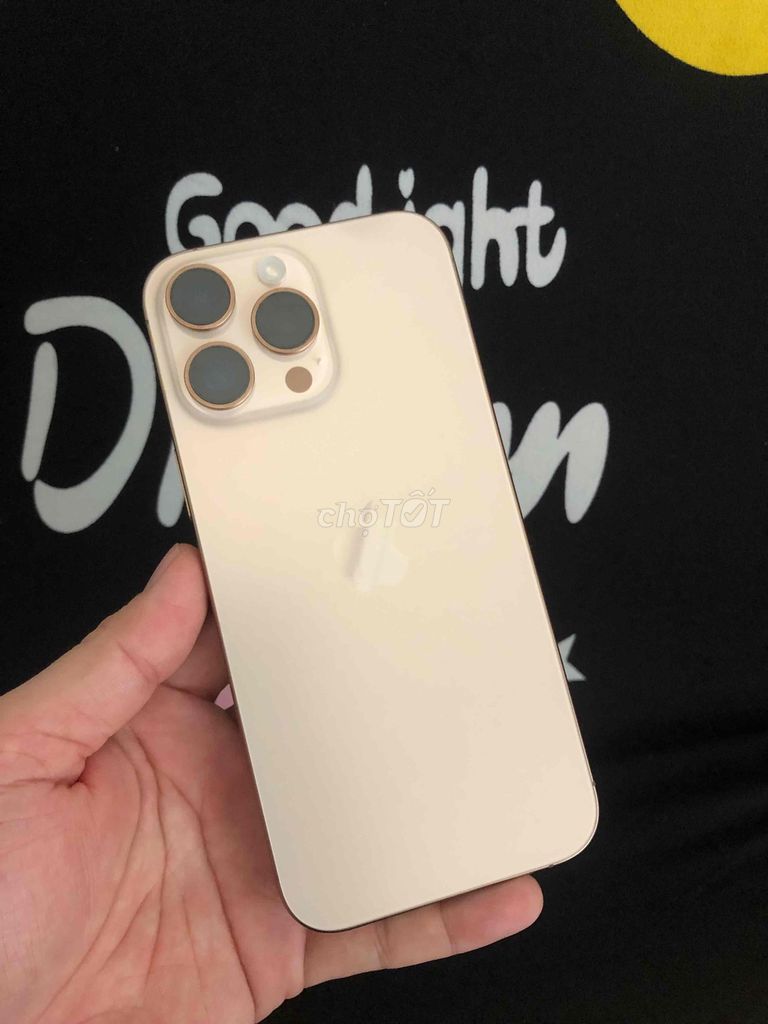 iPhone 16 Pro Max 256GB Vàng Mỹ fullbox. Mua bán Điện thoại tại Thành phố Bà Rịa Bà Rịa - Vũng Tàu được đăng bởi Hùng Phạm hình 1