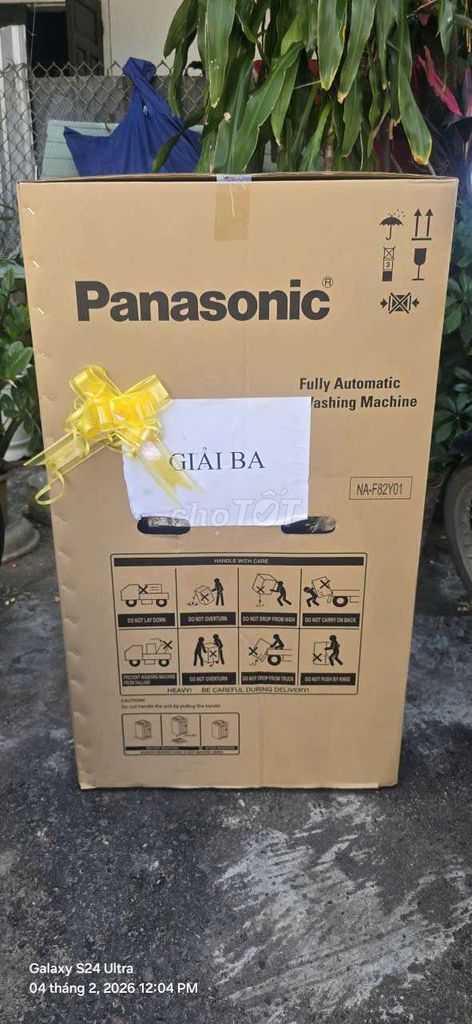 Máy giặt Panasonic 8.2kg. Mua bán Máy giặt tại Thành phố Qui Nhơn Bình Định được đăng bởi Minh Hy hình 1
