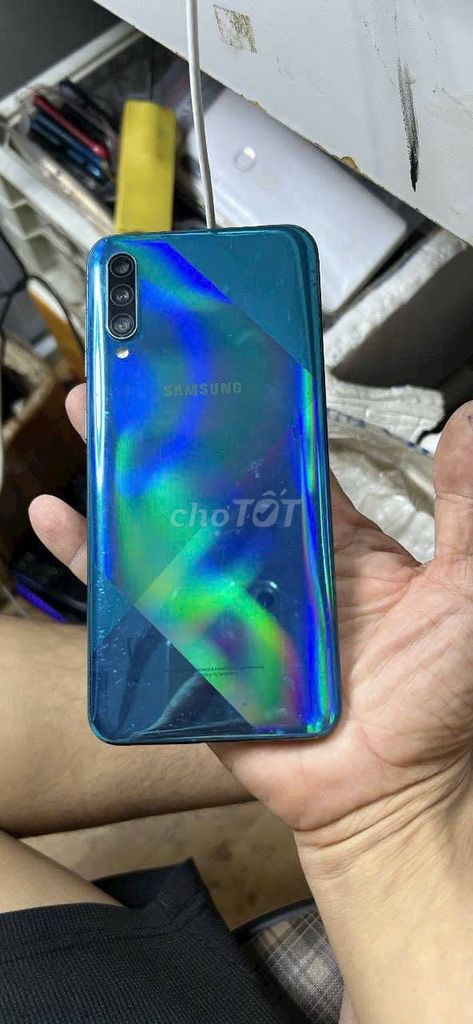 Samsung A50s 4GB/64GB Xanh. Mua bán Điện thoại tại Quận 12 Tp Hồ Chí Minh được đăng bởi Hội Đồ Điện Tử hình 1